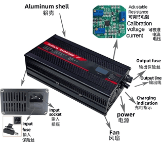 HRH900 Battery charger - Aluminum Alloy Charger - ohrijacharger.com